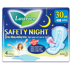 LAURIER ĐÊM SIÊU CHỐNG TRÀN 30 CM