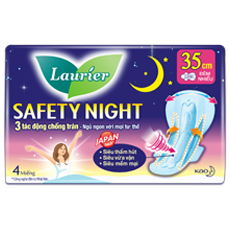 LAURIER ĐÊM SIÊU CHỐNG TRÀN 35 CM