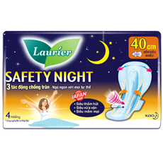 LAURIER ĐÊM SIÊU CHỐNG TRÀN 40 CM